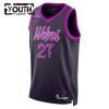 Dres Minnesota Timberwolves Rudy Gobert Nike 2025-26 City Edition Crno Swingman - Dječji